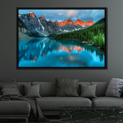 Moraine Lake Canvas Wall Art