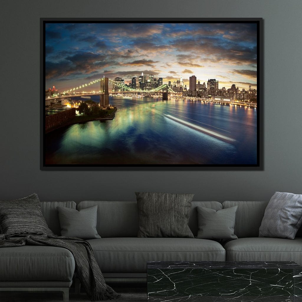 Amazing New York Cityscape Canvas Wall Art