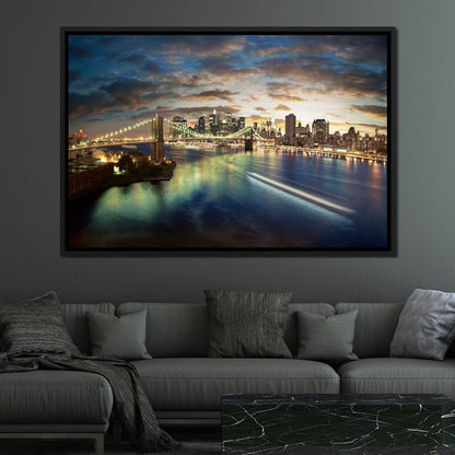 Amazing New York Cityscape Canvas Wall Art