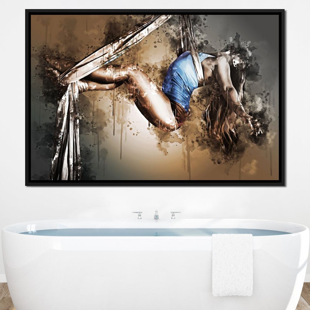 Acrobat Elegance Canvas Wall Art