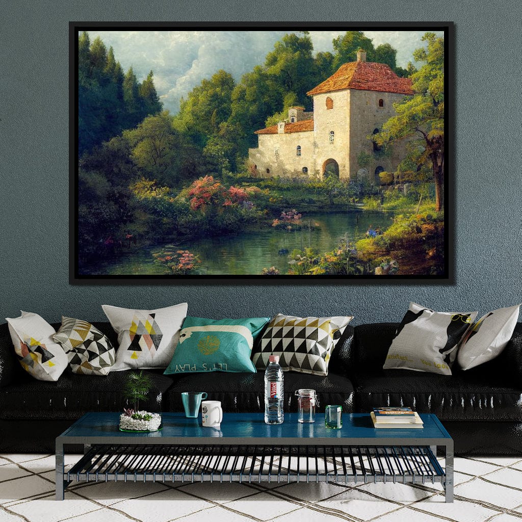 The Gardens Of Ninfa Canvas Wall Art