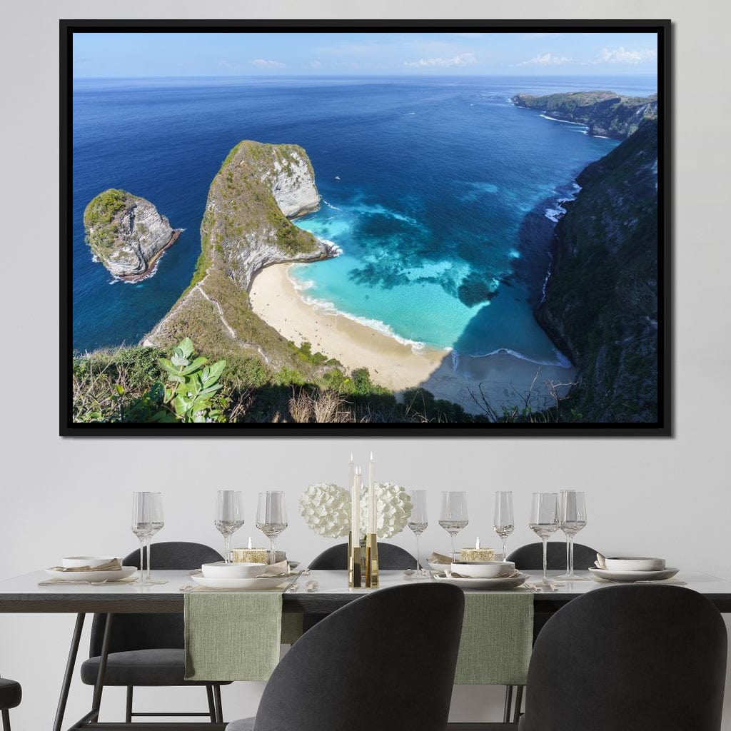 Kelingking Beach Canvas Wall Art