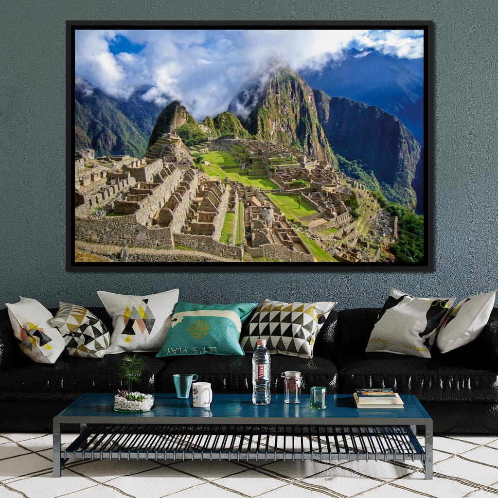 Machu Picchu Canvas Wall Art