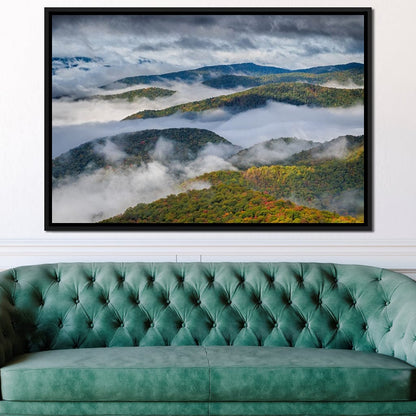 Appalachian Mountains Canvas Wall Art