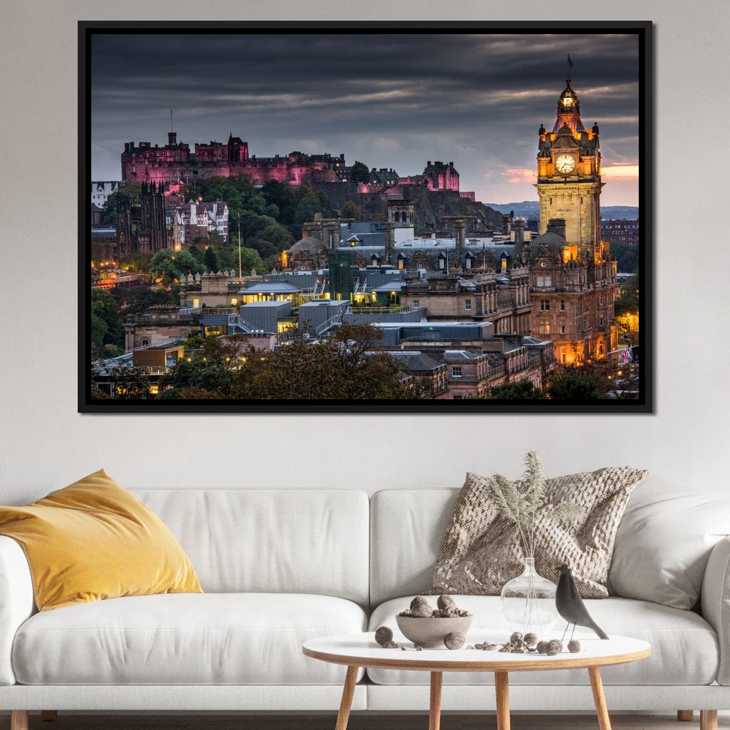 Edinburgh Castle Canvas Wall Art