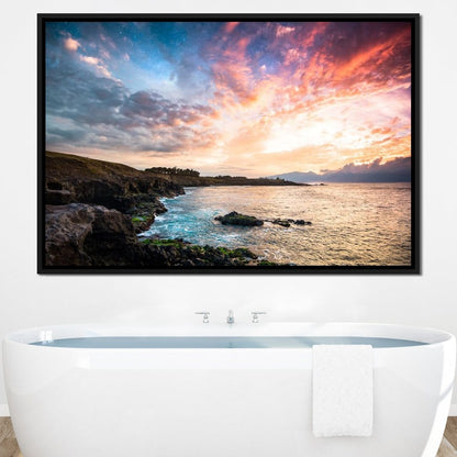 Night and Day Canvas Wall Art