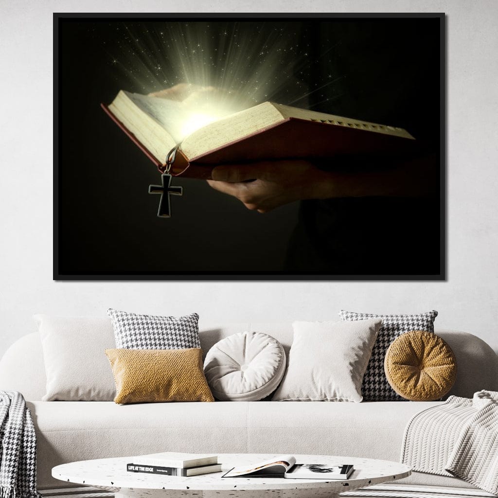 The Holy Bible Canvas Wall Art