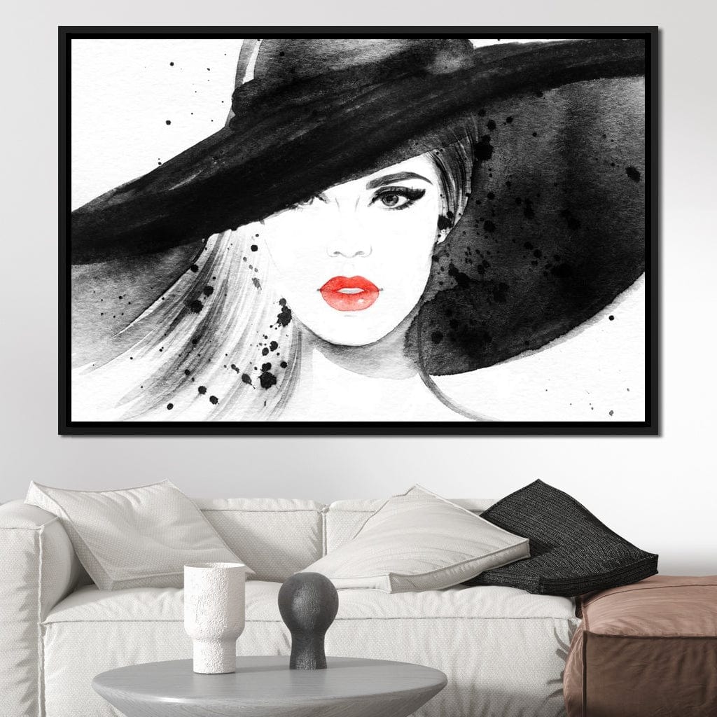 Fashion Icon Canvas Wall Art