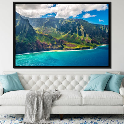 Na Pali Coast Canvas Wall Art