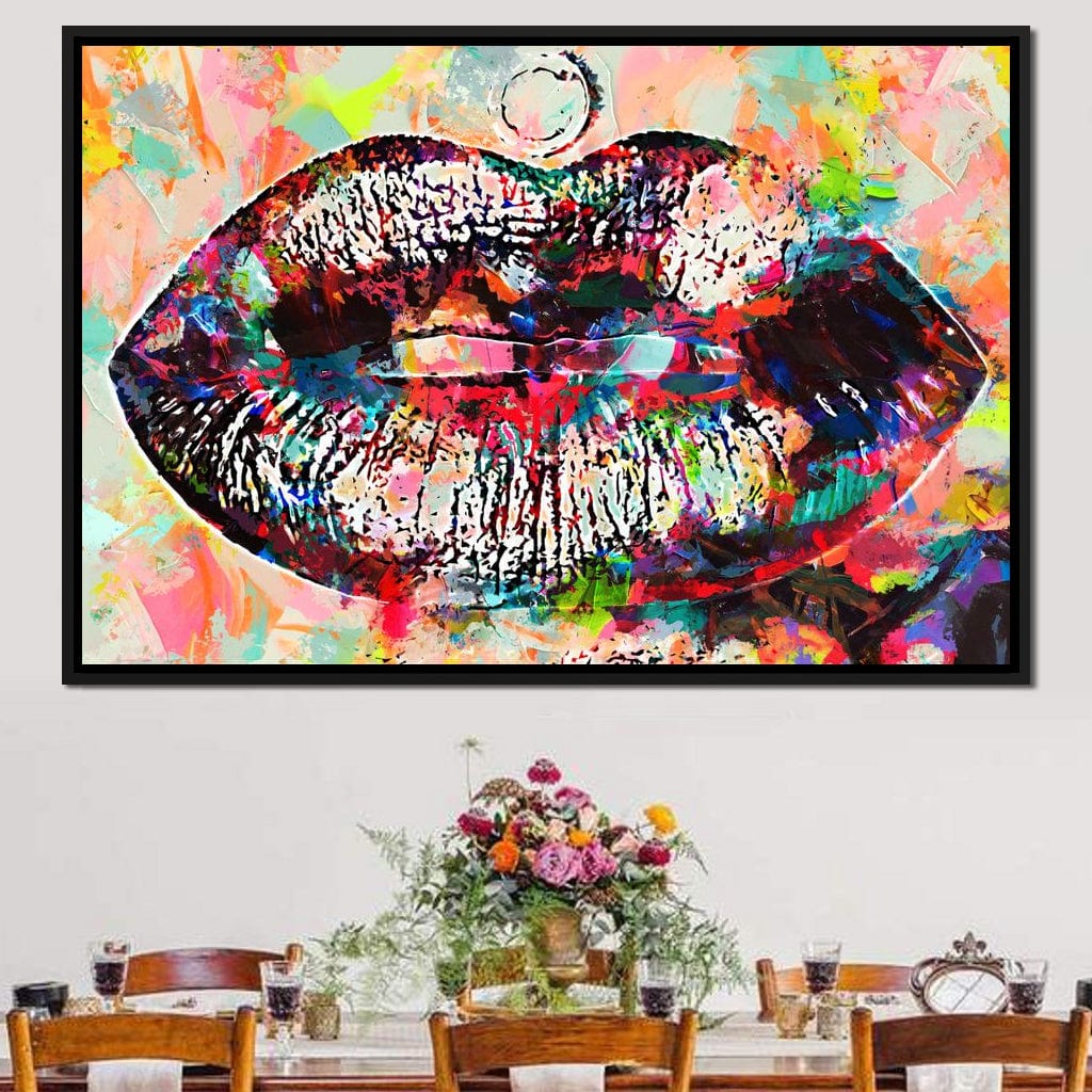 Kiss Pop Art 2 - Mateo Canvas Wall Art