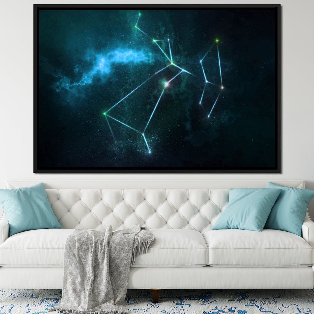 Sagittarius Canvas Wall Art