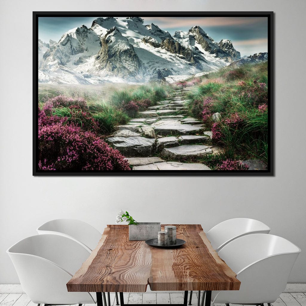 Cobble Road Canvas Wall Art