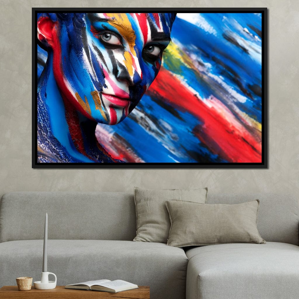 Body Art Canvas Wall Art