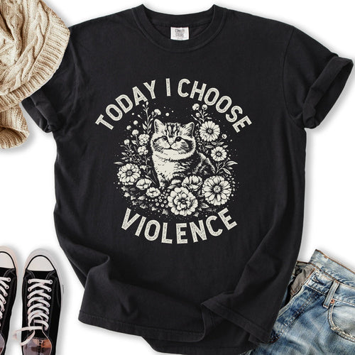 I Choose Violence Relaxed Tee