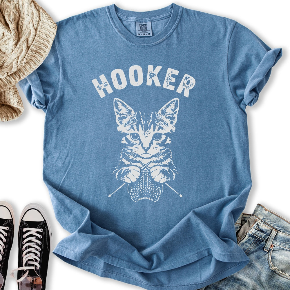 Hooker Cat Relaxed Tee