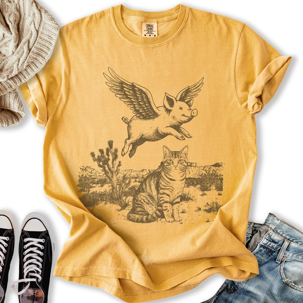 Pigs Fly Relaxed Tee