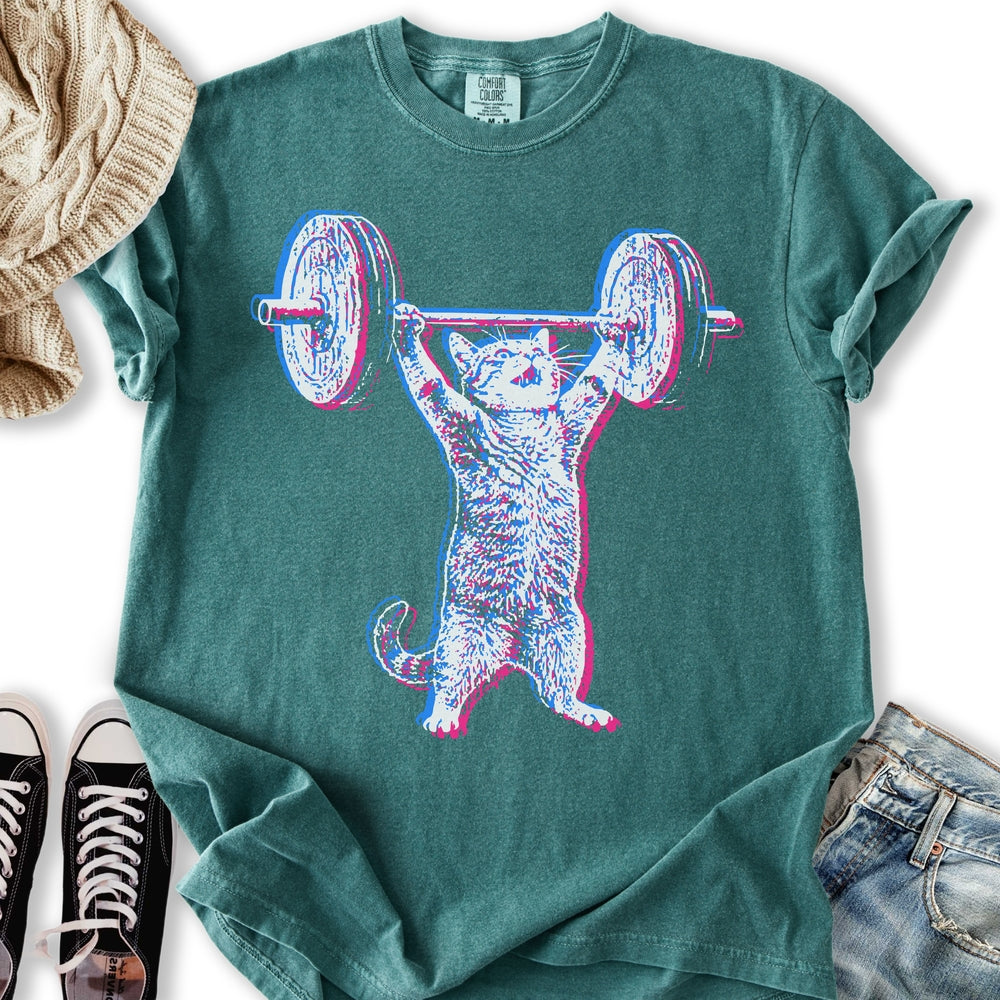 Glitch Lifter Cat Relaxed Tee