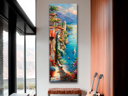 Lake Como Canvas Print – Framed Canvas Art | Italy Wall Art, Ready to Hang