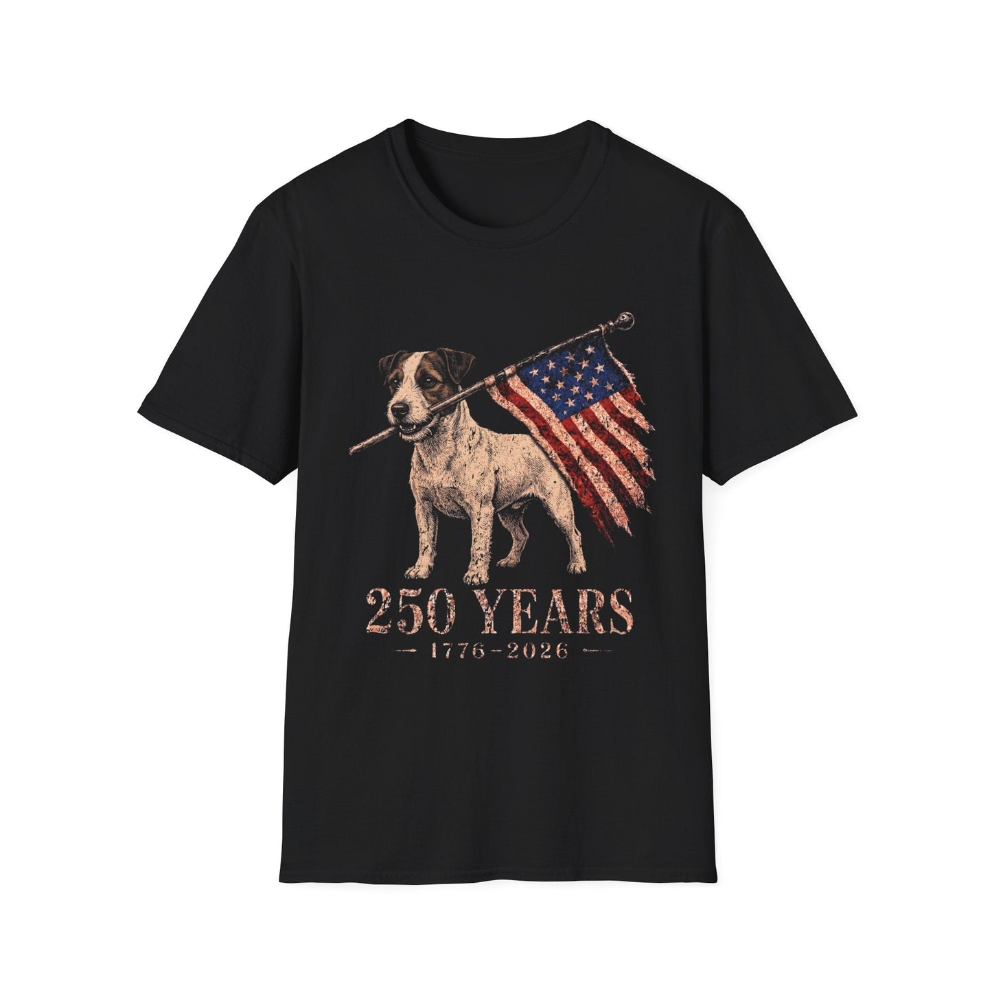 Parson Russell Terrier USA 250 Years Tee