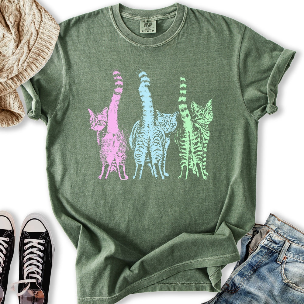 Pastel Cats Relaxed Tee