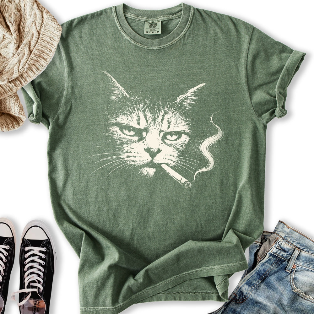 Grunge Cat Relaxed Tee