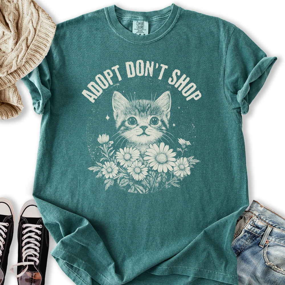 Adopt Don't Shop Kitten Relaxed Tee