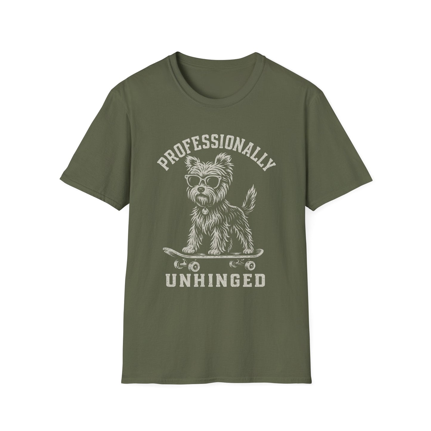 Skateboard Yorkshire Terrier Tee