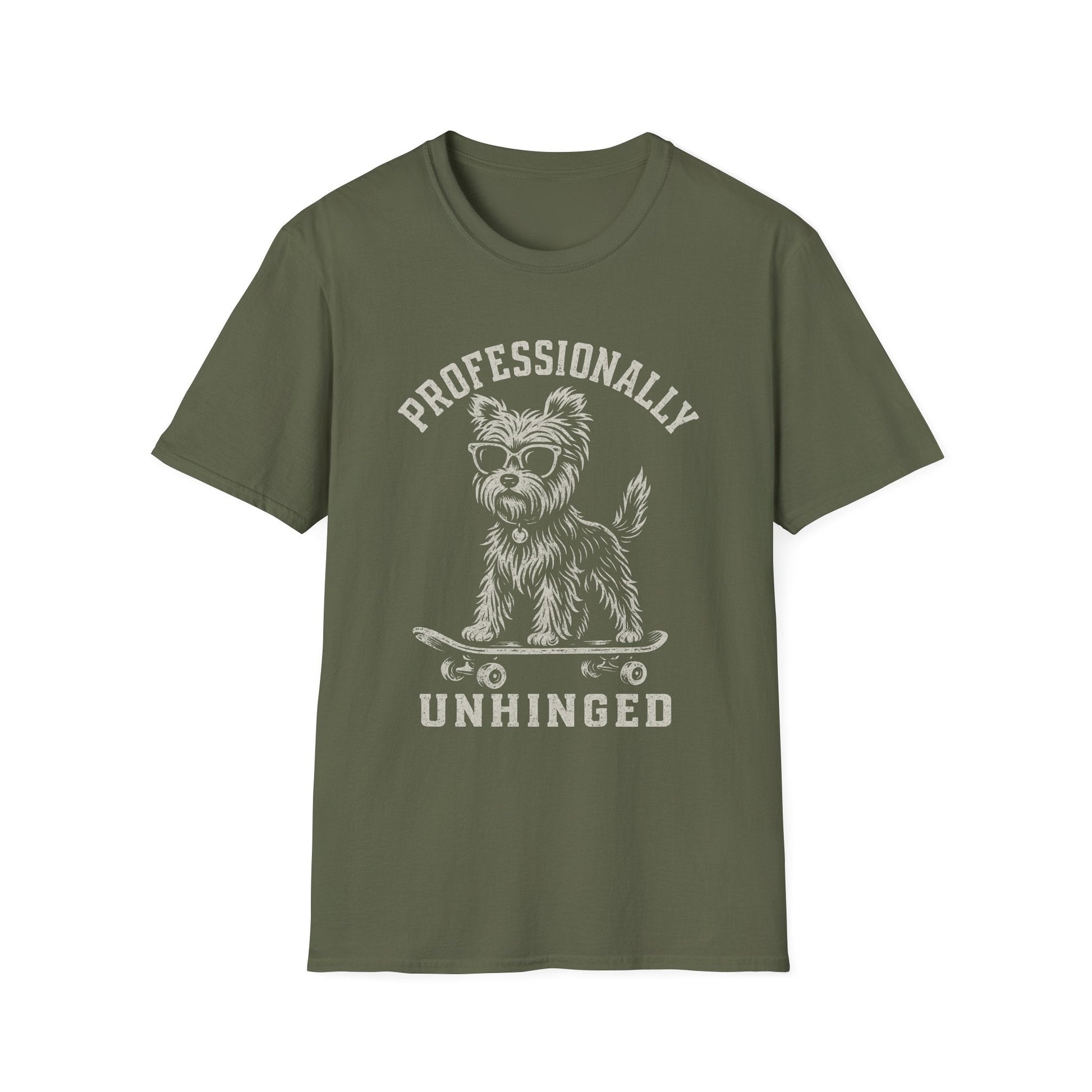 Skateboard Yorkshire Terrier Tee