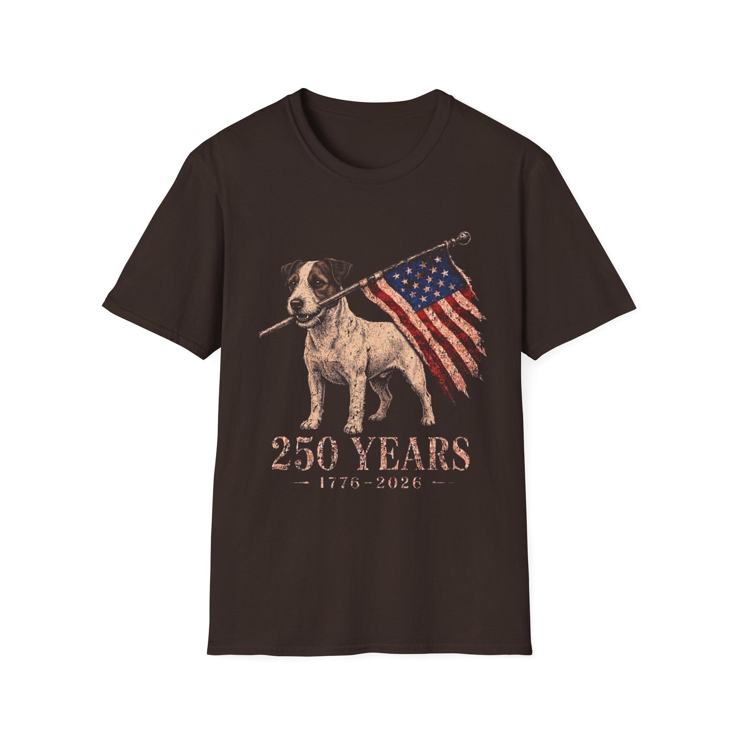 Parson Russell Terrier USA 250 Years Tee