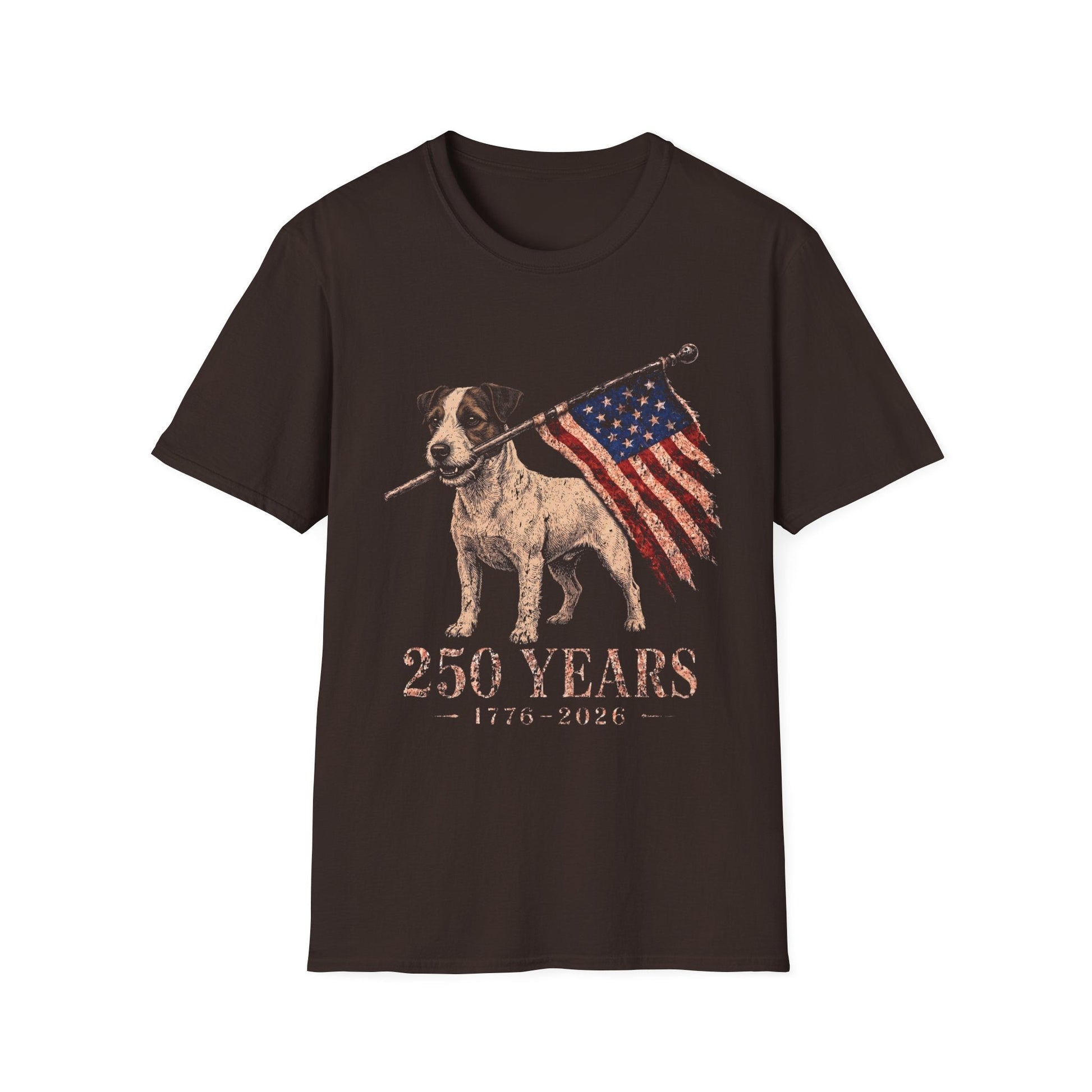 Parson Russell Terrier USA 250 Years Tee