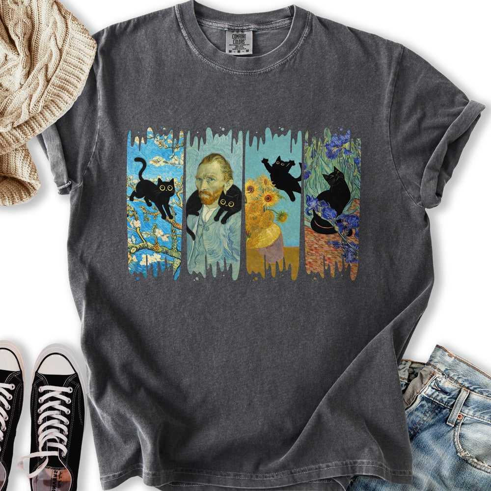 Van Goghs Cat Relaxed Tee