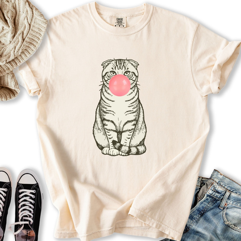 Scottish Fold Bubblegum Relaxed Tee