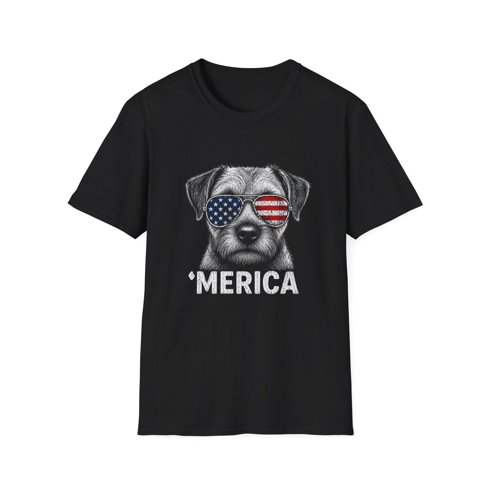 Border Terrier Merica Tee