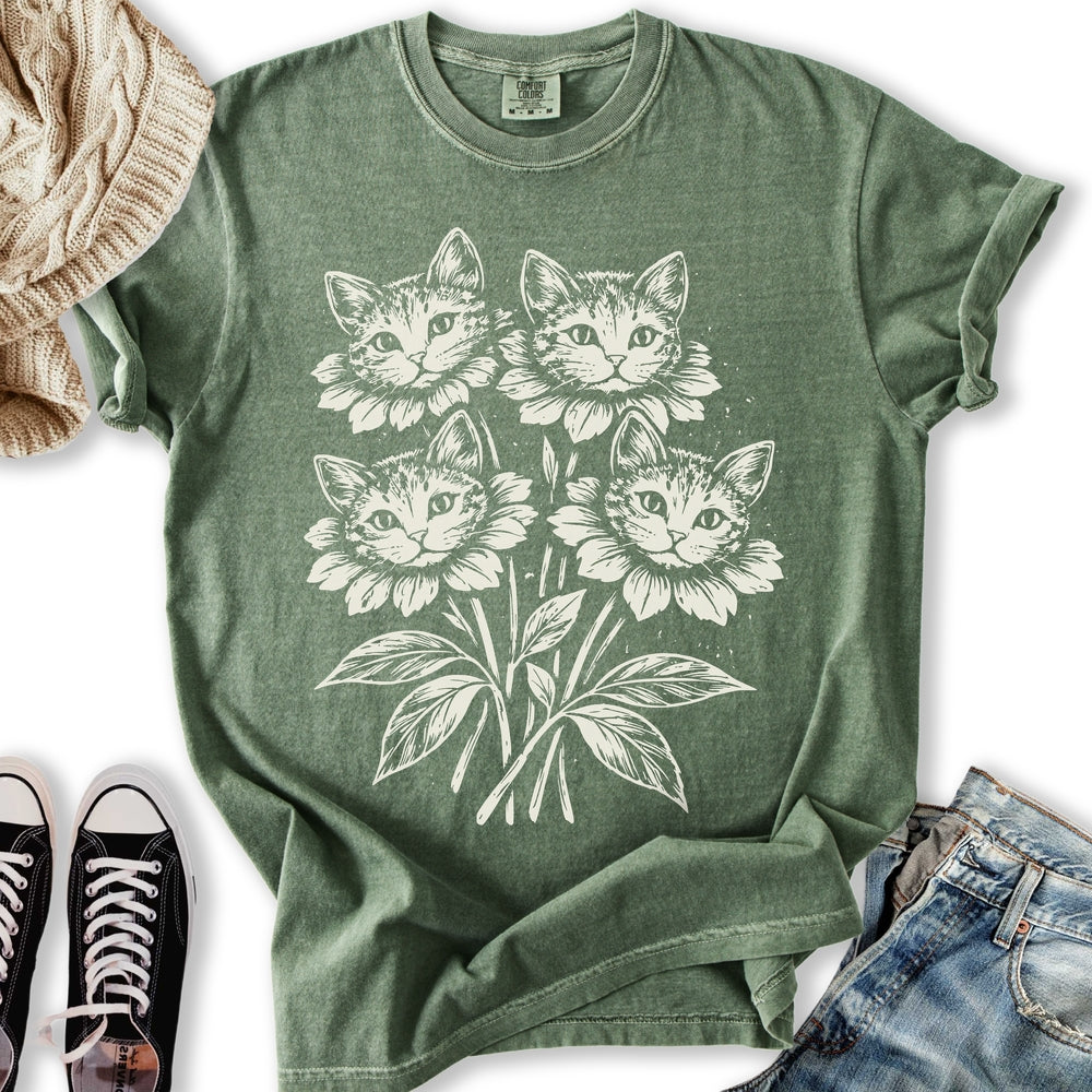 Cat Bouquet Relaxed Tee