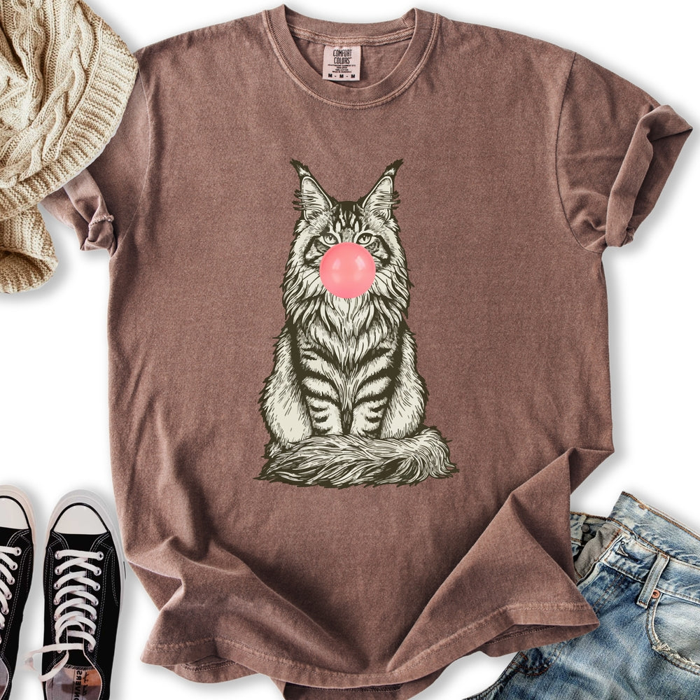 Maine Coon Bubblegum Relaxed Tee