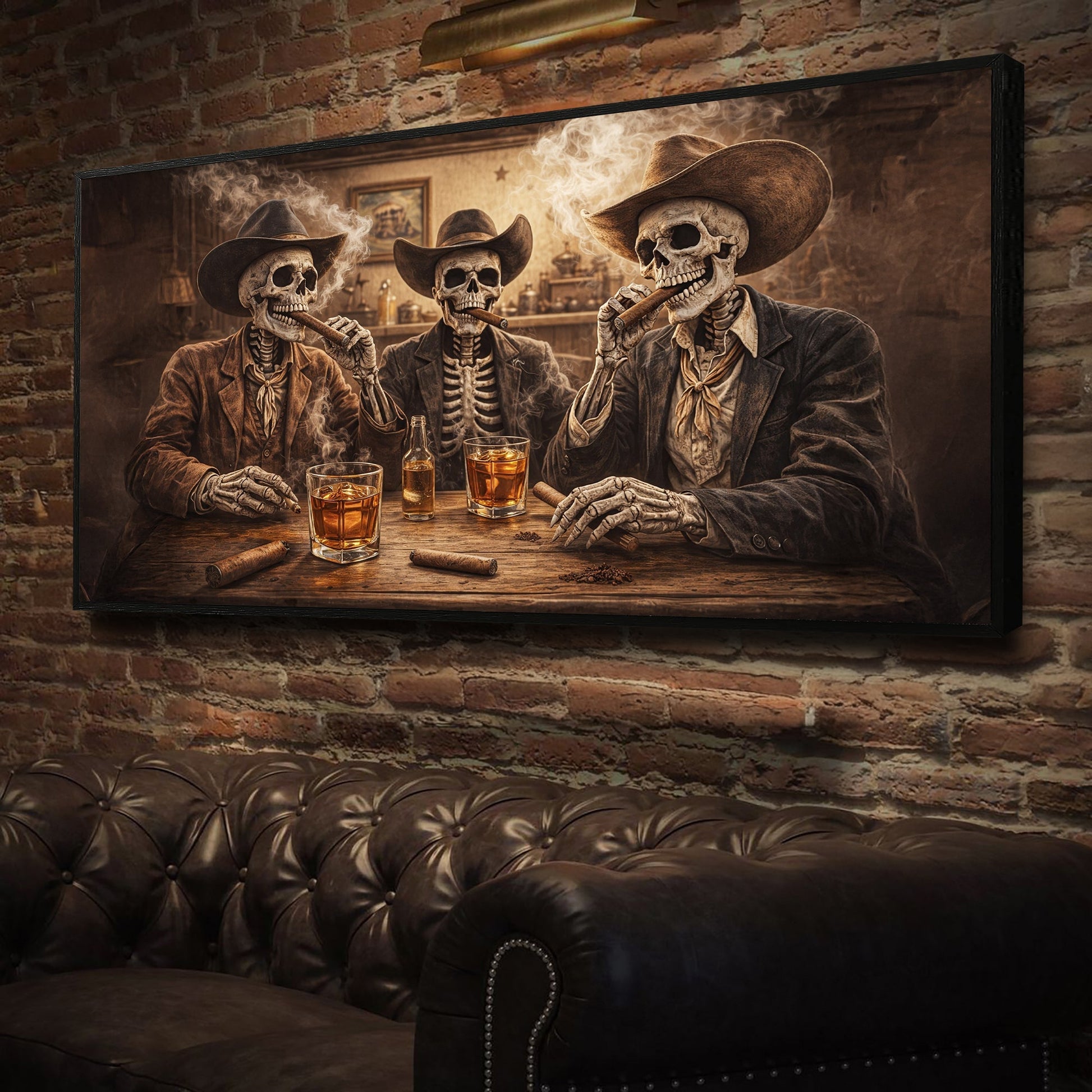 Dead Men Tell Tall Tales Wall Art