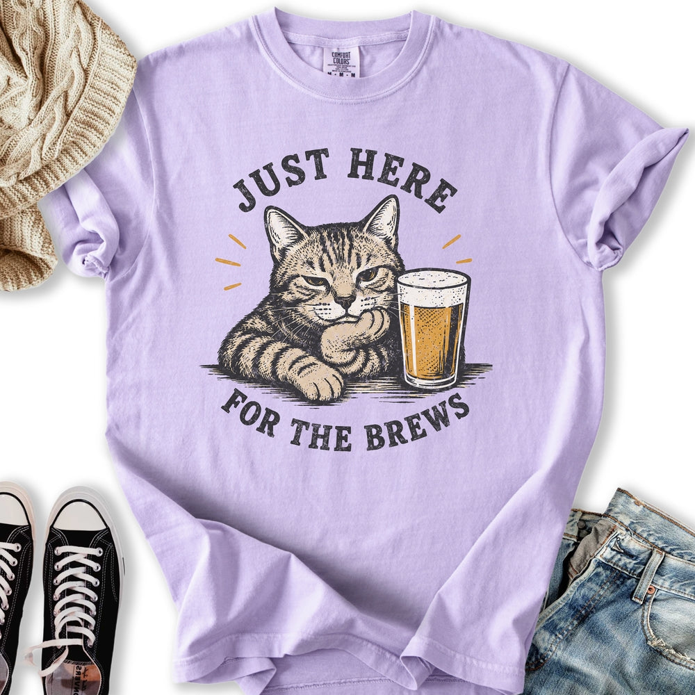 Here For The Brews Relaxed Tee