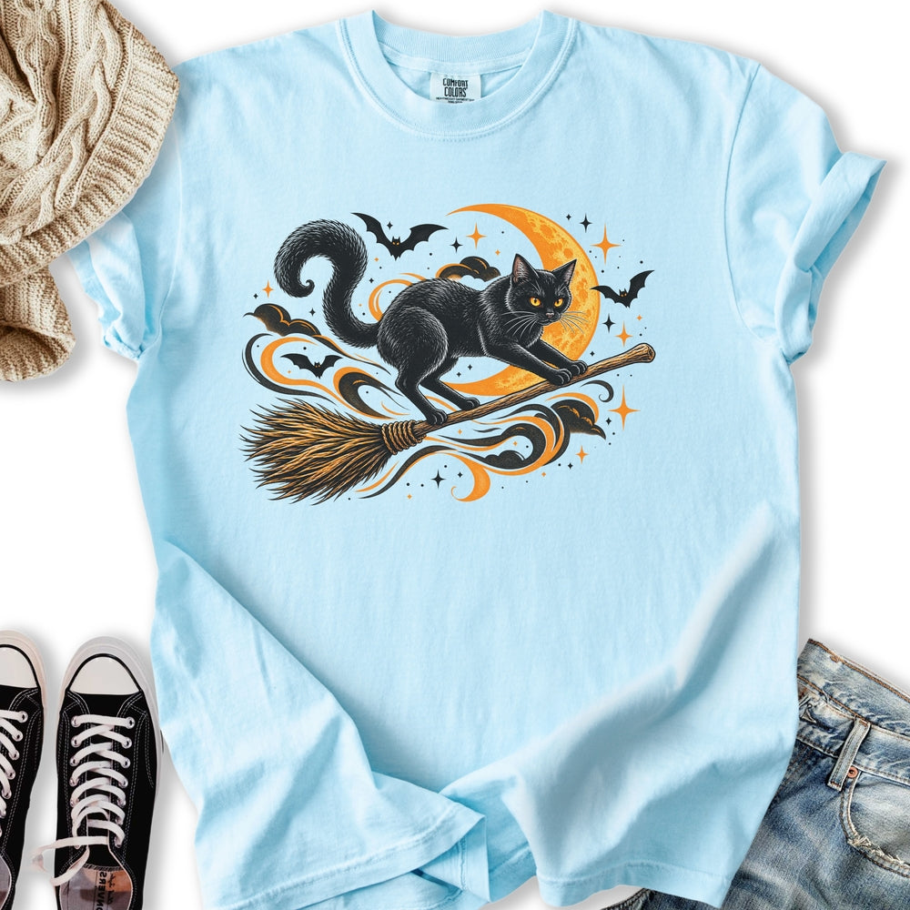 Flying Black Cat Relaxed Tee