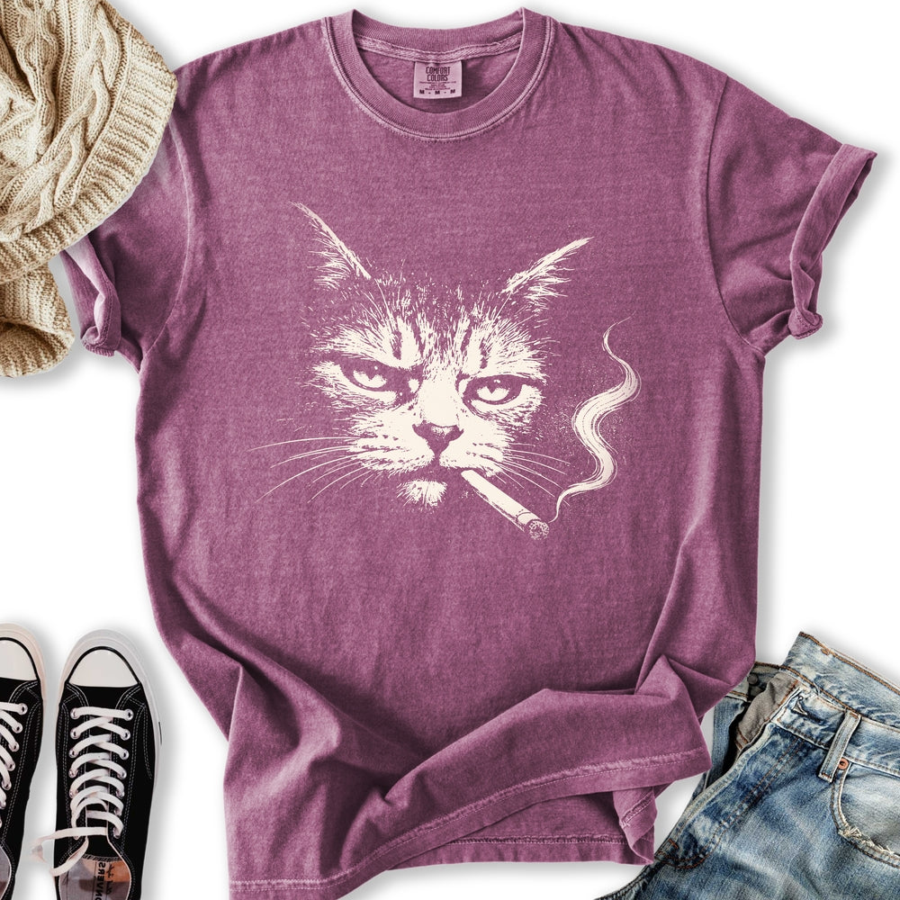 Grunge Cat Relaxed Tee