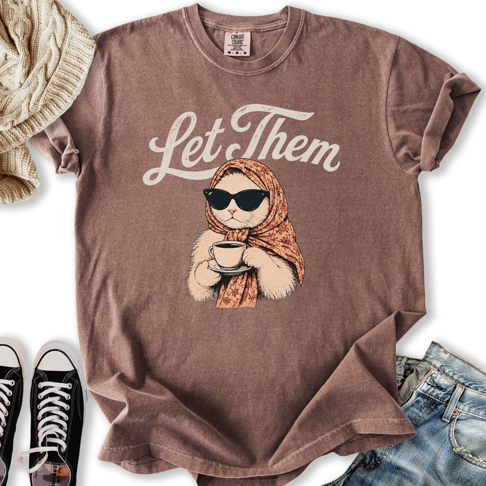 Let Them Cat Relaxed Tee