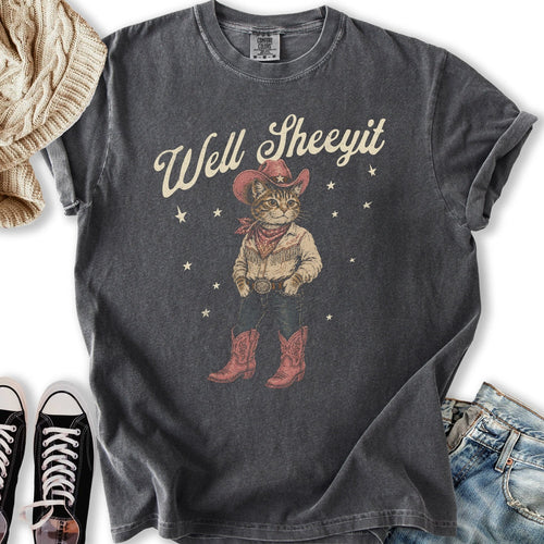 Well Sheeyit Cowgirl Relaxed Tee
