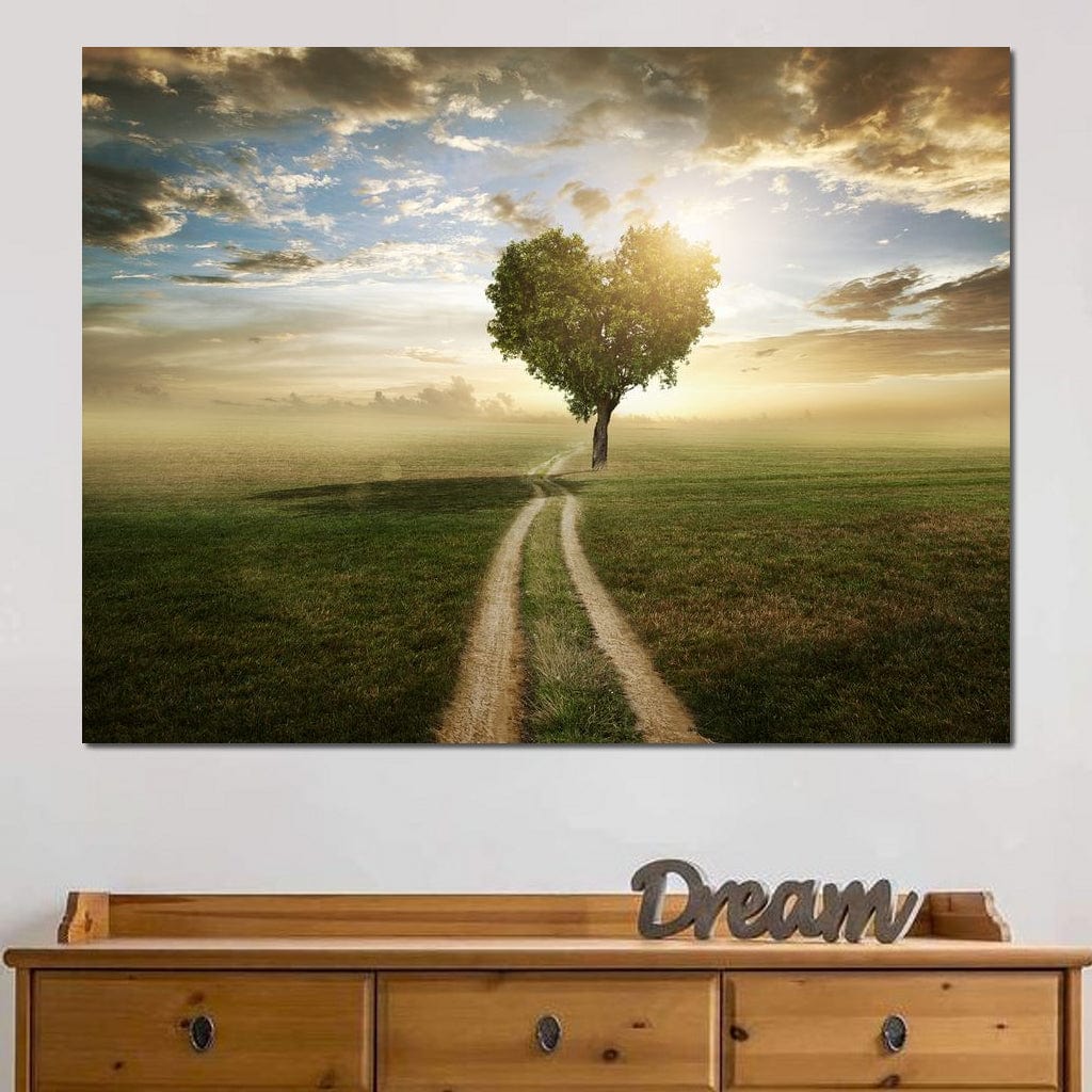 Loving Tree Canvas Wall Art