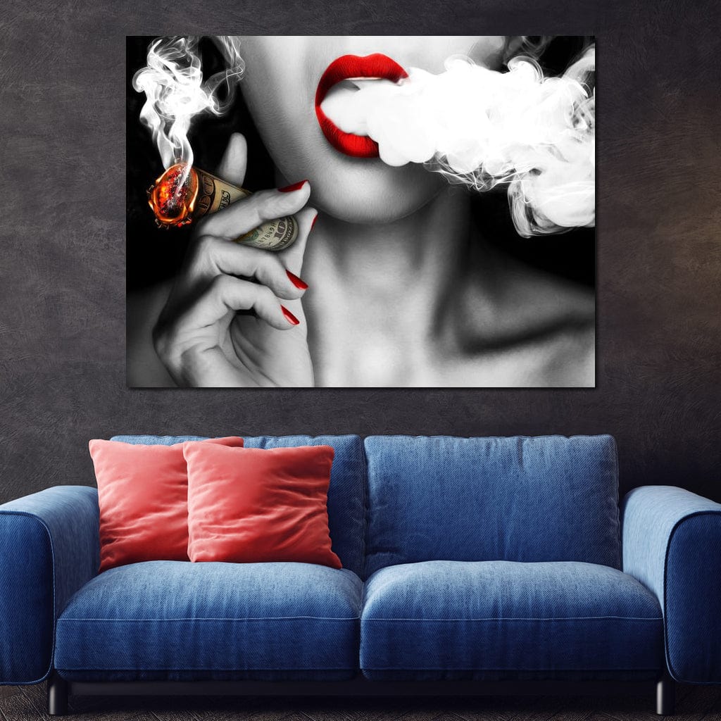 Hustle Never Sleeps Canvas Wall Art