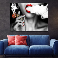 Hustle Never Sleeps Canvas Wall Art
