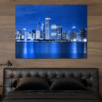 Chicago Skyline Canvas Wall Art