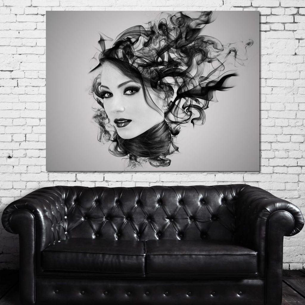 The Smoke Collection 03 Canvas Wall Art