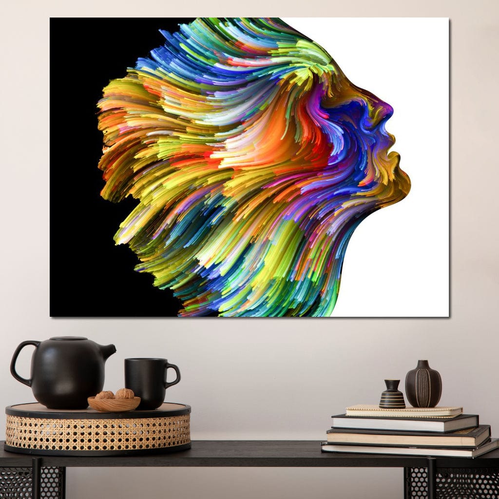 Color Imagination Canvas Wall Art