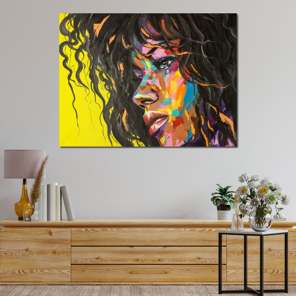 Christina Portrait Canvas Wall Art