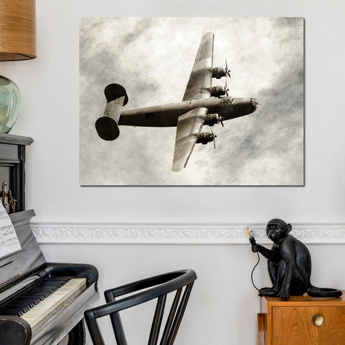 B-24 Bomber Canvas Wall Art