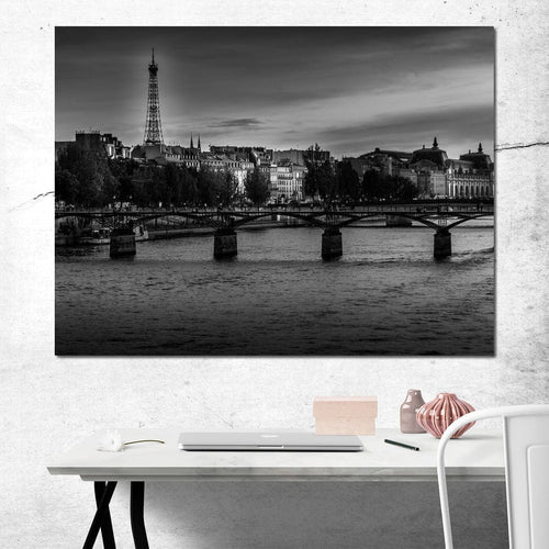 Paris in Black & White 7 Canvas Wall Art